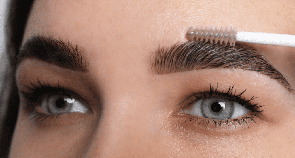 Clear mascara can be used as clear brow gel