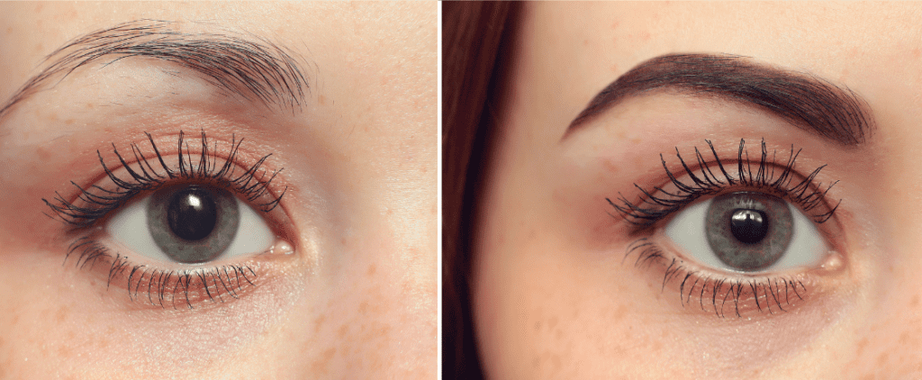 This is how amazing & clean Eyebrow Microblading can make your look