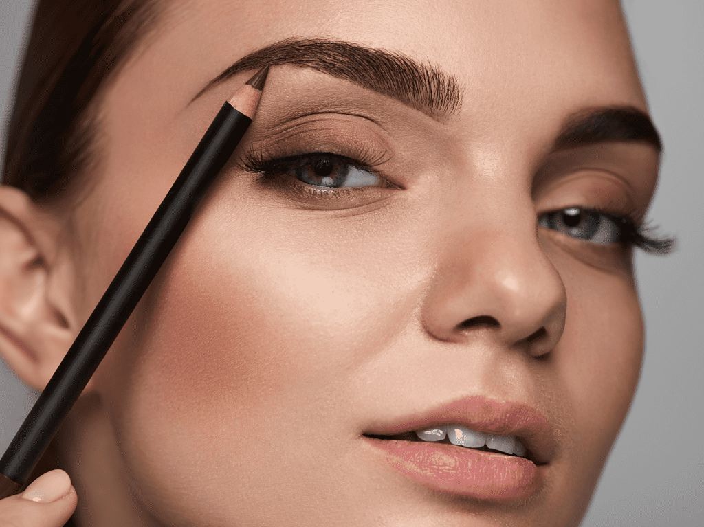 How to use an eyebrow pencil