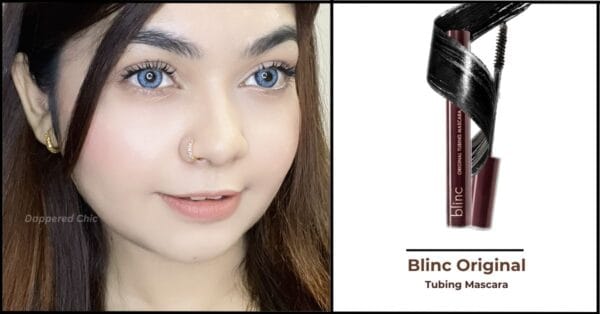 Blinc Original Tubing Mascara featured with real-life model- Dr. Rabeya wearing it