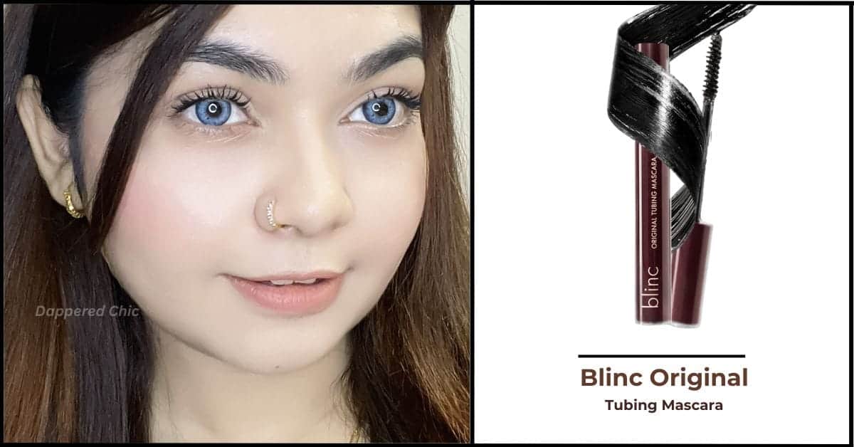 Blinc Original Tubing Mascara featured with real-life model- Dr. Rabeya wearing it