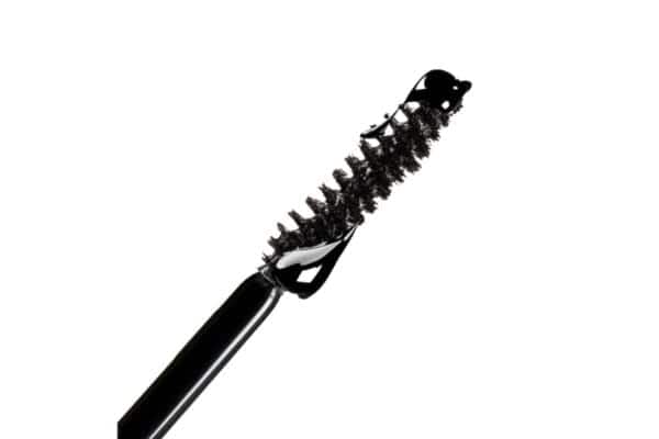 Close-up of Blinc Original Tubing Mascara wand showing brush shape and bristle detail
