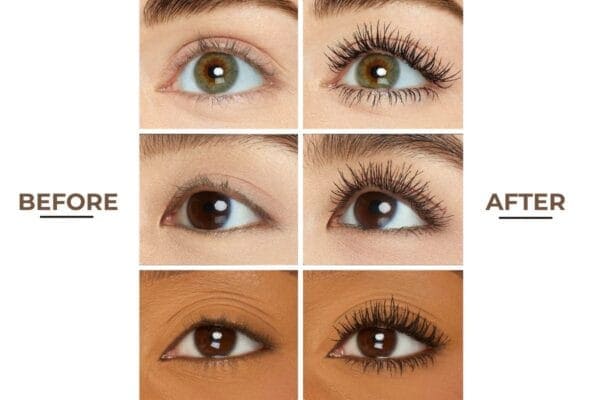 Tarte tartelette Tubing Mascara Before After Picture