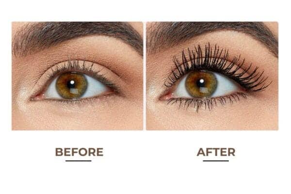 Tarte Tartelette Tubing Mascara smudge-proof & Flake - free test results before and after.