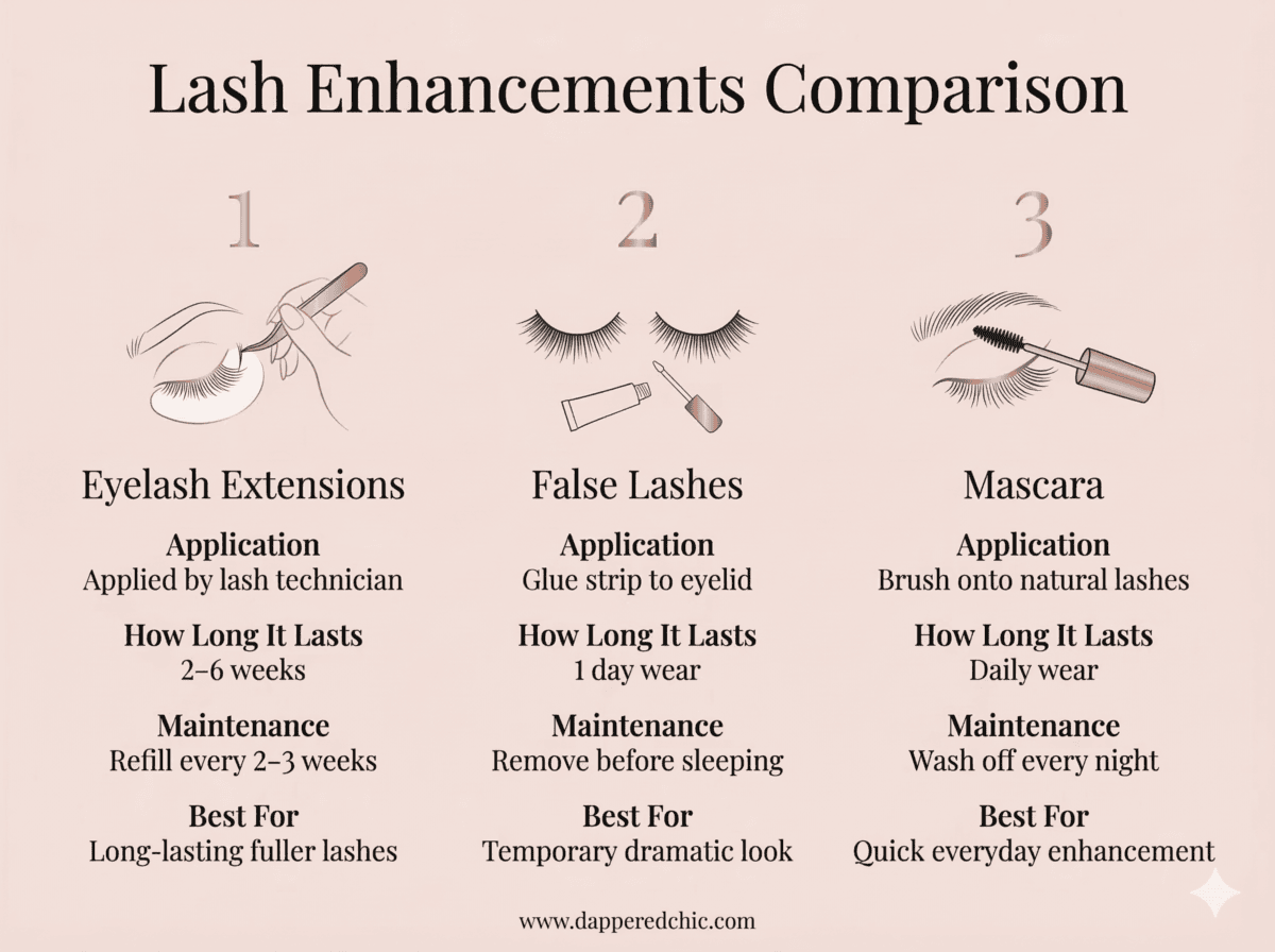 lash enhancement comparison dapperedchic